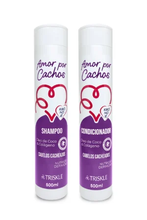 Kit Shampoo + Condicionador Amor por Cachos Triskle 500ml